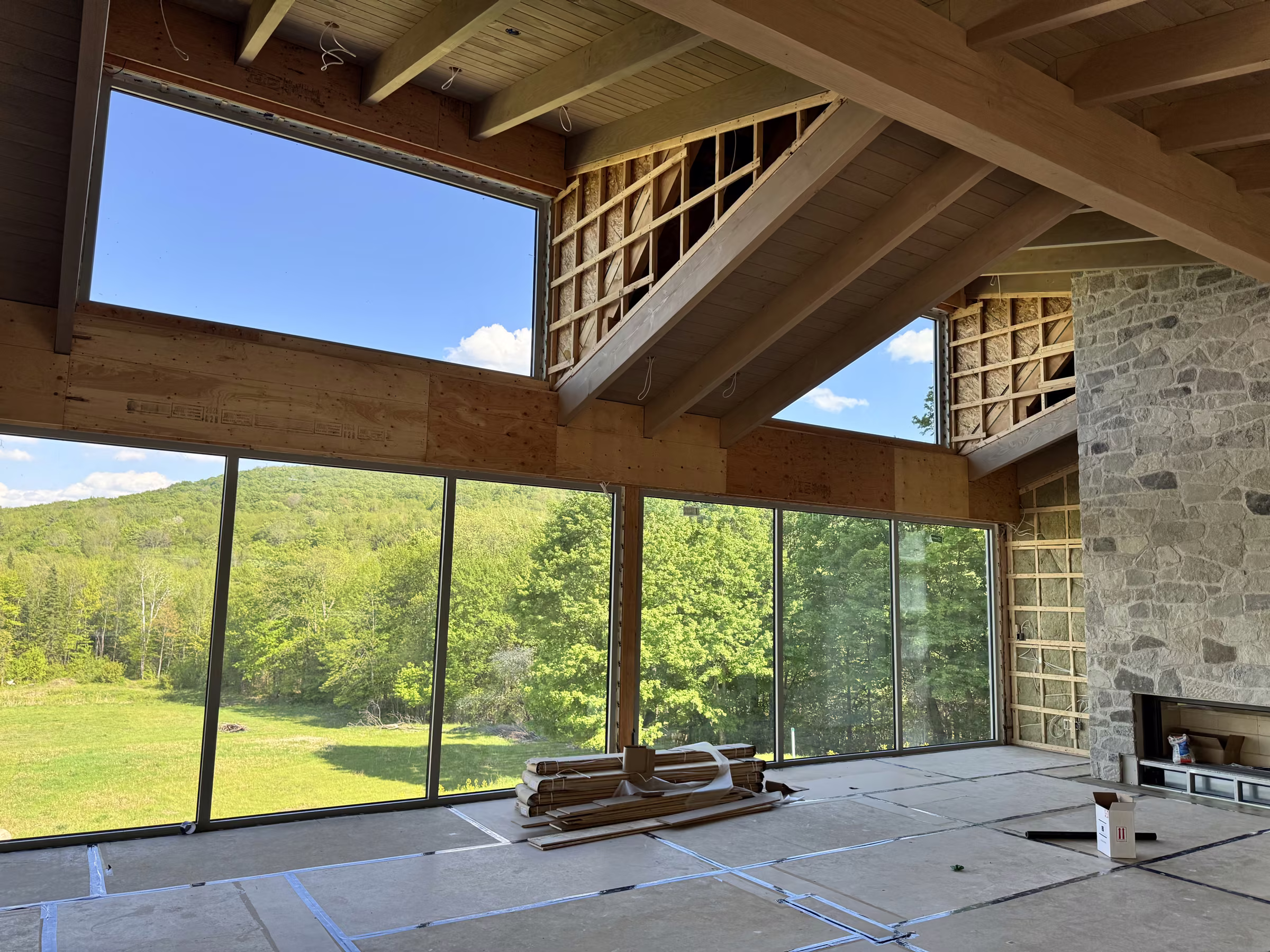 Un espace ouvert sur le paysage