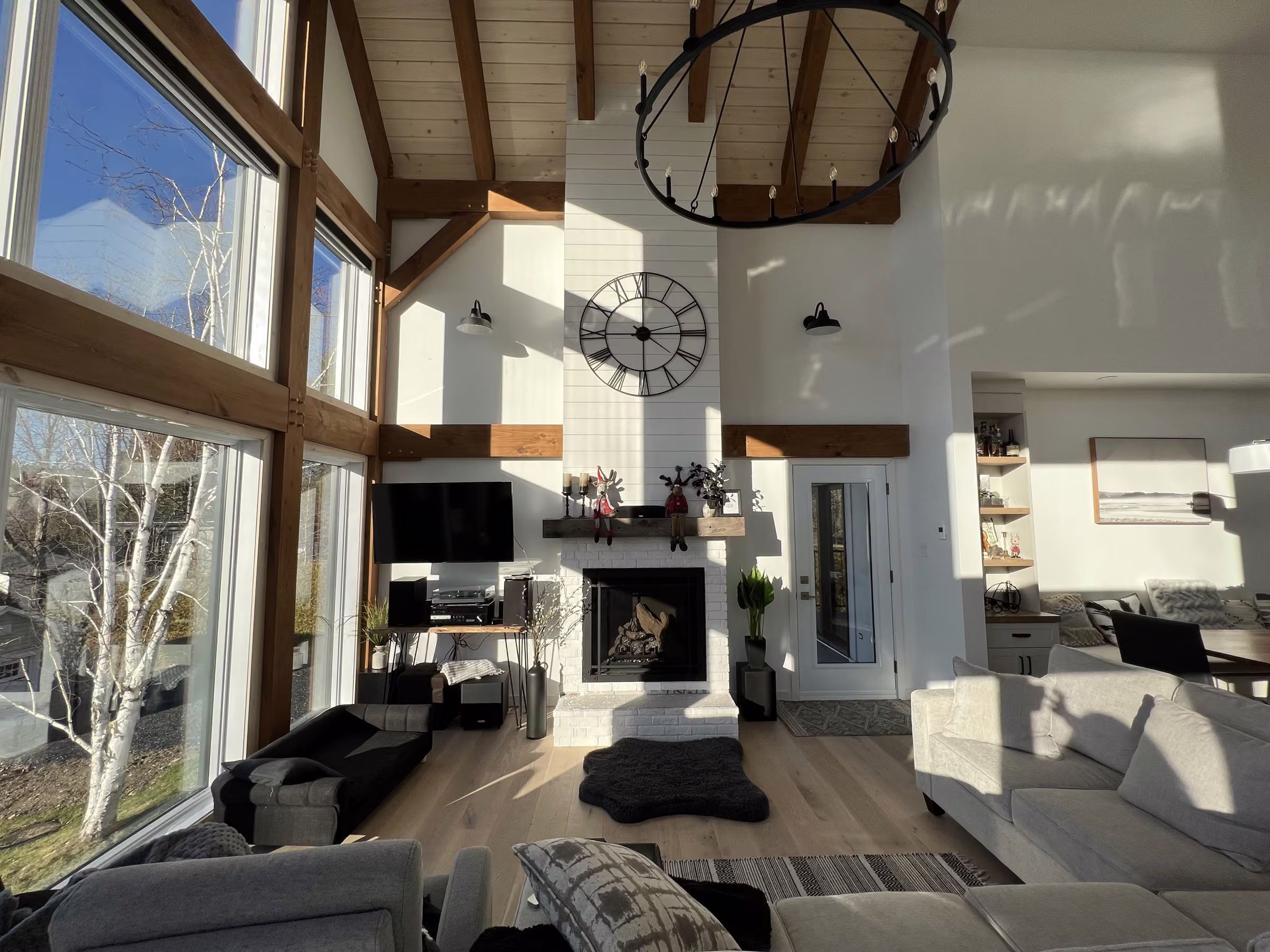 Le foyer au cœur de la maison