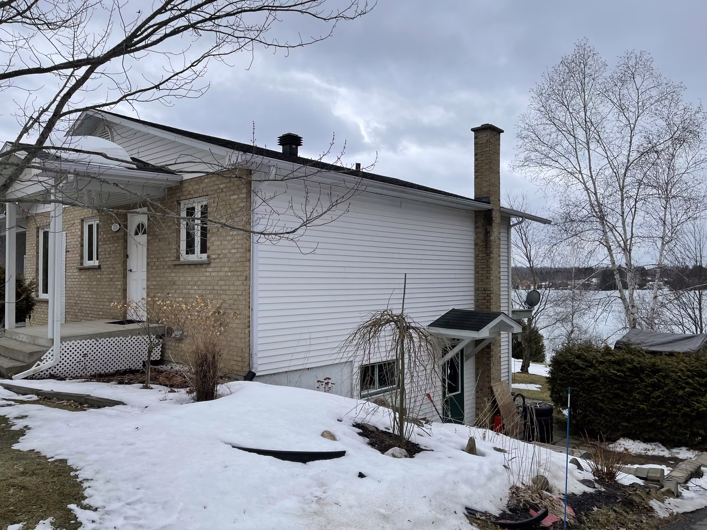 La maison avant sa transformation